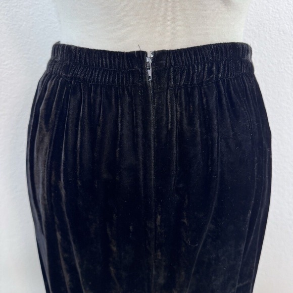 Double D Ranch Women Skirt Size Small Black Maxi Elastic Western Cowgirl Rodeo - Picture 6 of 11